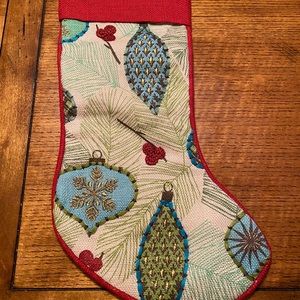 World Market Christmas stocking